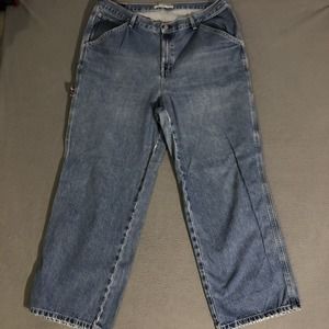 VTG Tommy Hilfiger Relaxed Fit‎ Carpenter Jeans Women Size 8 90s Y2K Streetwear